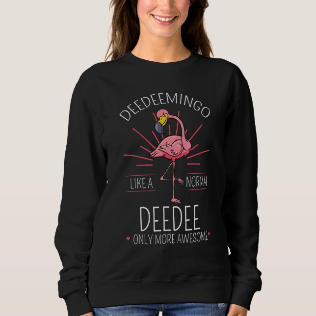 Moletom Vovó Deedeemingo Deedee Flamingo Avó 3 (Frente)