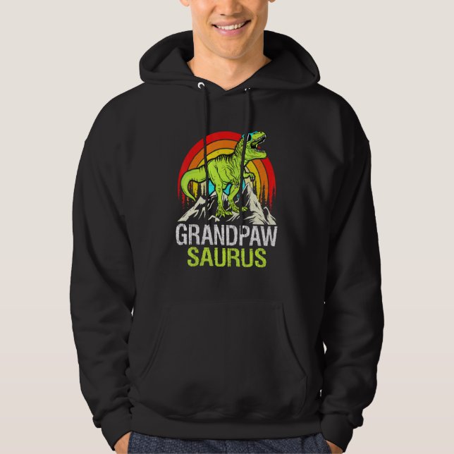 Moletom Vovô Dinossauro Avô Avô Saurus Fa (Frente)