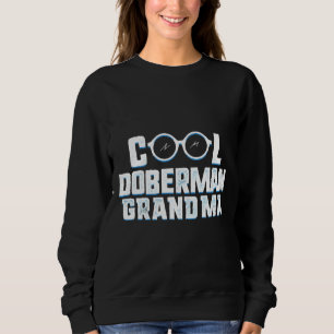 Moletom Vovó Doberman legal Vovó Doberman Vovó
