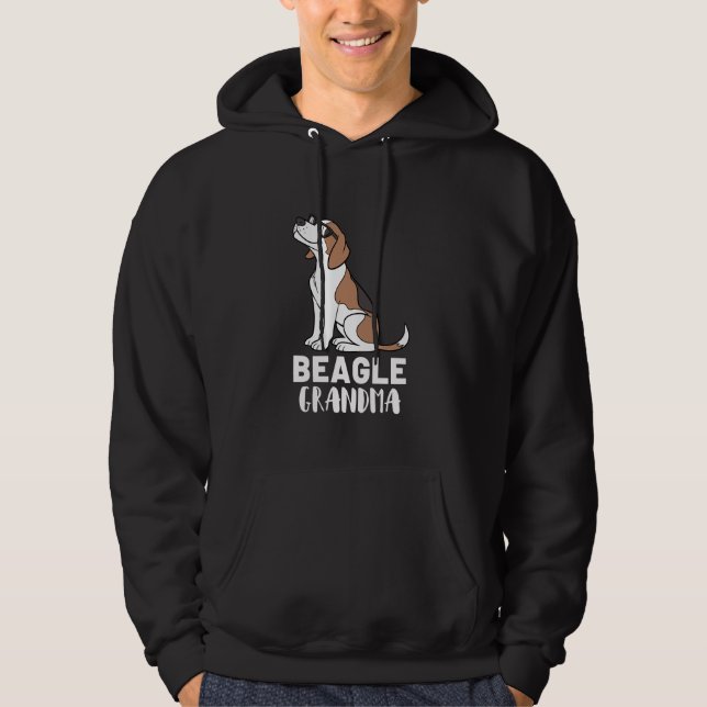 Moletom Vovó dono de Cachorro Beagle (Frente)