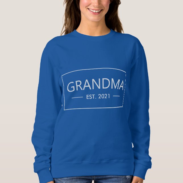 Moletom Vovó Estabelecida Data Sweatshirt (Frente)