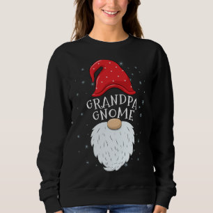 Moletom Vovô Gnomo Funny Match Family Group Christma