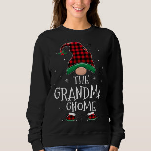 Moletom Vovó Gnomo Xmas Matando Xadrez Natal