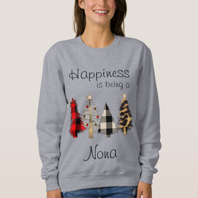 Moletom Vovó/Vovó/Nona/Camiseta de Natal Mimi (Frente)