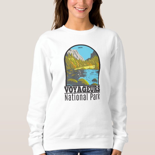 Moletom Voyageurs National Park Minnesota Vintage (Frente)