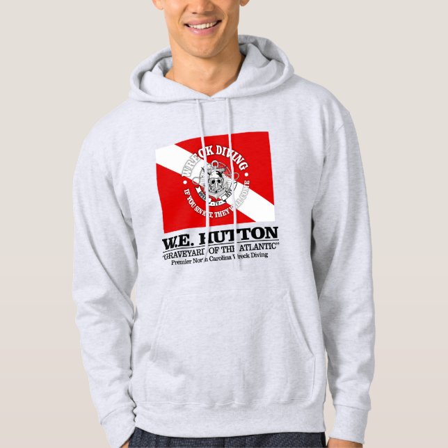 Moletom W.E. Hutton (melhores destroços) (Frente)