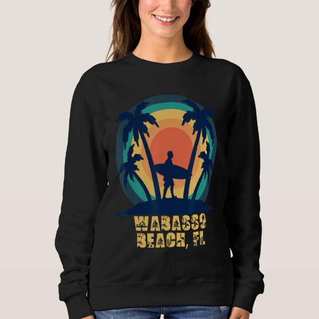 Moletom Wabasso Beach FL Florida Beach (Frente)
