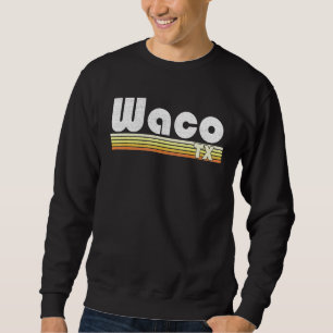 Moletom Waco Texas Retro Style City Town Vintage Pride 70