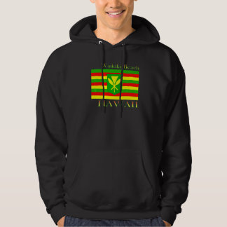 Moletom Waikiki Beach Hawaii Islands Hawaii Flag Beach
