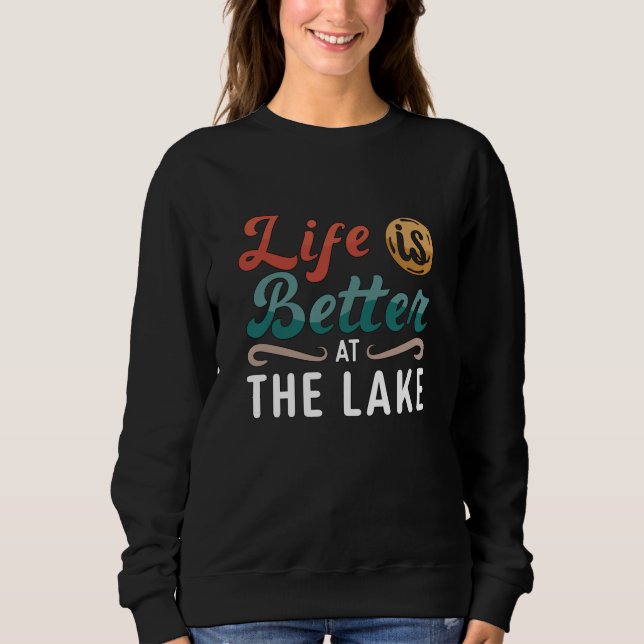 Moletom Wakeboard Life É Melhor No Wakeboard Do Lago (Frente)