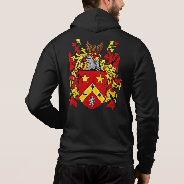 Moletom Waldrop Casaco de Braços Hoodie (Verso)