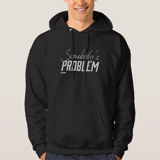 Moletom Wallen Merch, pai da mãe com problemas de alguém (Frente)