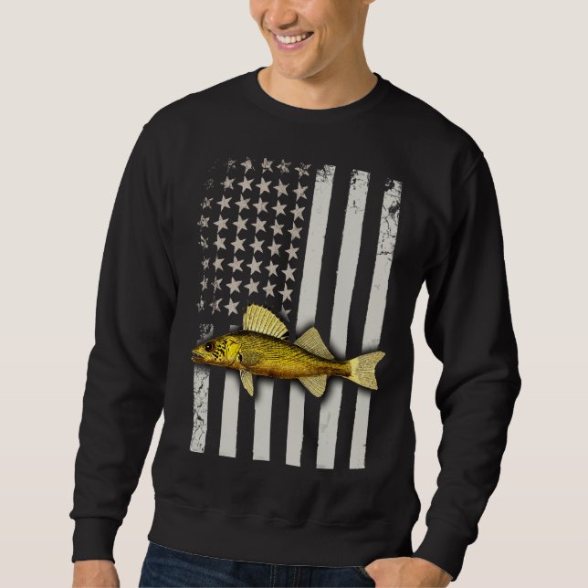 Moletom Walleye Fish Usa 1 (Frente)