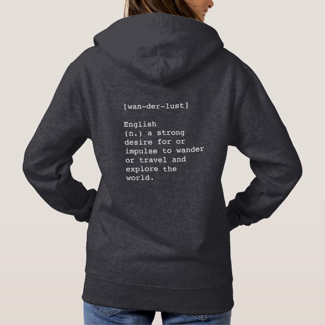 Moletom Wanderlust Hoodie (Verso)