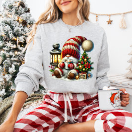 Moletom Warm Christmas Gnome Women's Sweatshirt