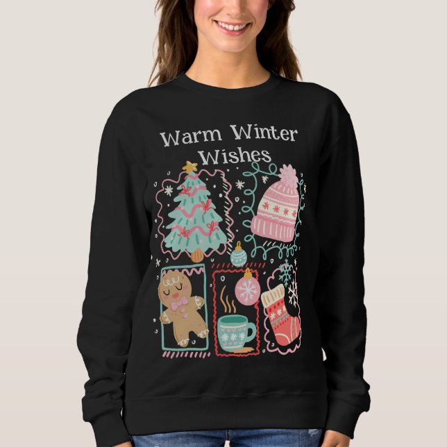 Moletom Warm Winter Wishes  (Frente)