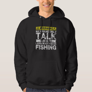 Moletom Warning May Talk About Fishing   Largemouth Bass F