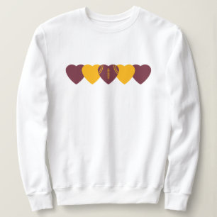 Moletom Washington Commanders Heart Football