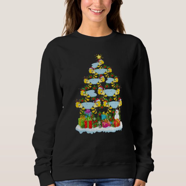 Moletom Wasp  Xmas Holiday  Wasp Christmas Tree (Frente)
