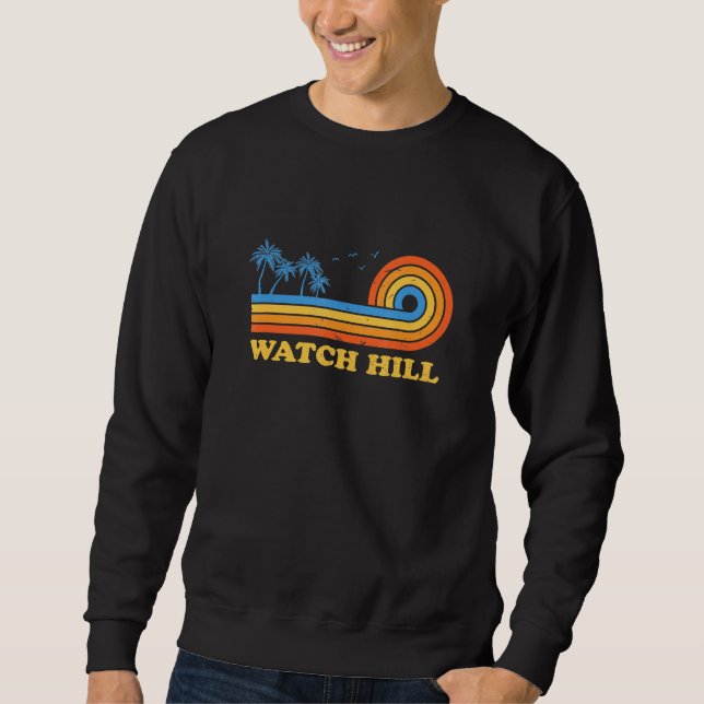 Moletom Watch Hill Rhode Island Summer Ri Tropical Eua (Frente)