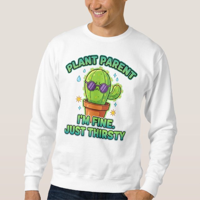 Moletom Water Me Please – Cactus Plant Tee (Frente)