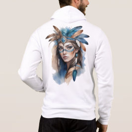 Moletom Watercolor Tribal Beauty: Espírito da Arte Boêmia