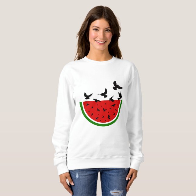 Moletom Watermelon of Freedom – Palestinian Symbol of Hope (Frente Completa)