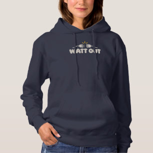 Moletom WATT OUT Humor Elétrico Minimalista