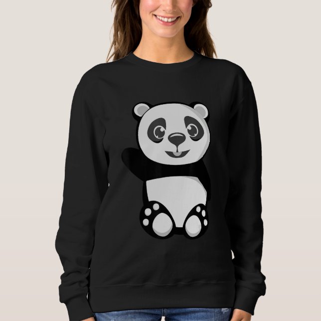 Moletom Waving Panda (Frente)