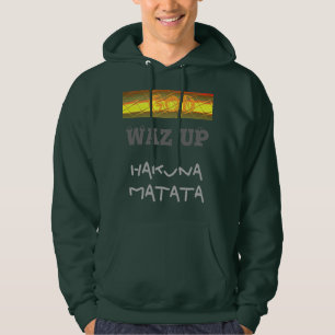 Moletom WAZ UP Deus Hakuna Matata presente Roupa Hoodie Sh