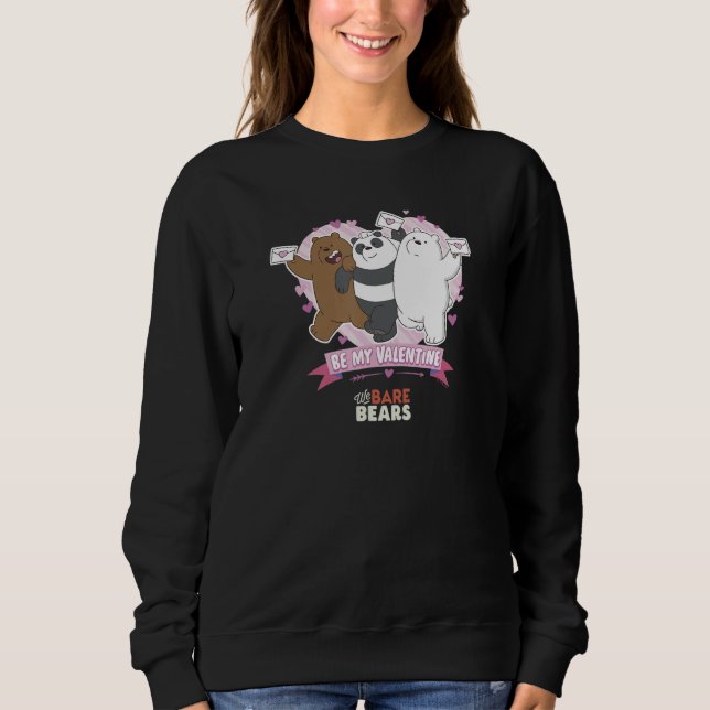 Moletom We Bare Bears Valentine's Day Standing Group Shot (Frente)