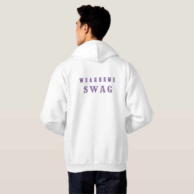Moletom WEARSOA Swag Unisex Hoodie for Men/Women (Parte Traseira Completa)