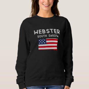 Moletom Webster South Dakota EUA State America Viagem Sout