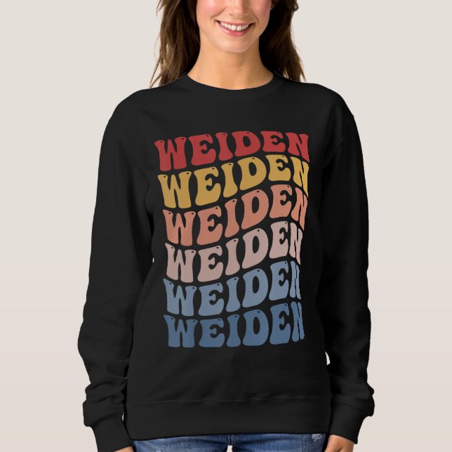 Moletom Weiden City Groovy Retro (Frente)