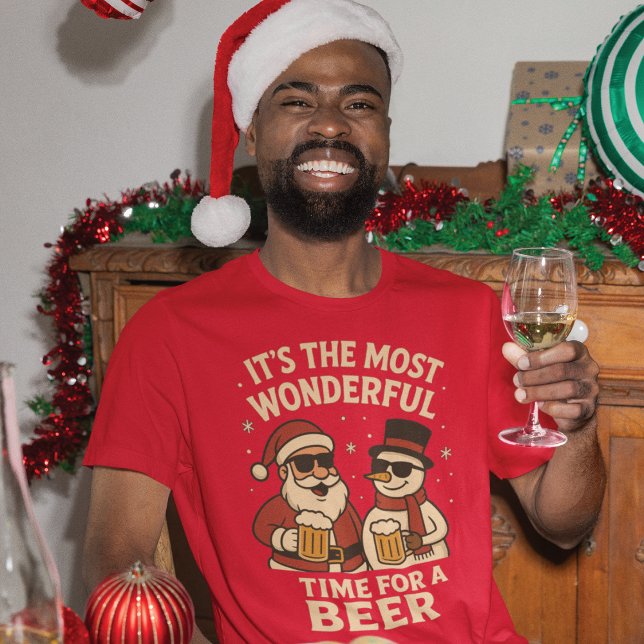 Moletom Weihnachtliches Bierfreuden-Duo (Criador carregado)