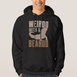 Moletom Weirdo With A Beardo Bearded Dragon Lizard Gecko P