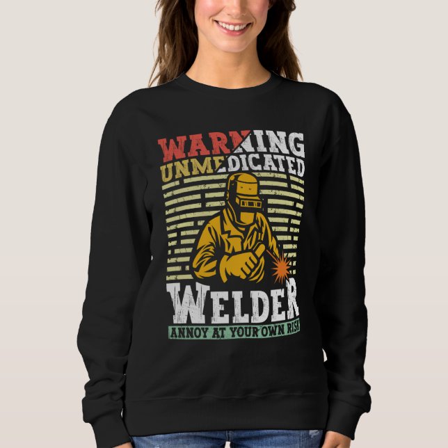 Moletom Welder Apparel Welding Blacksmith Metal Worker for (Frente)