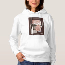 Moletom We'll All Become Stories Typography hoodie