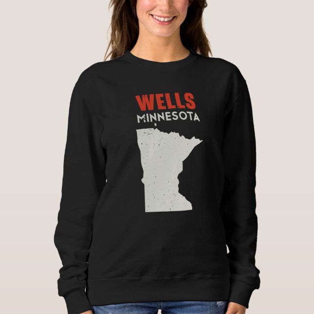 Moletom Wells Minnesota USA State America Travel Minnesota (Frente)