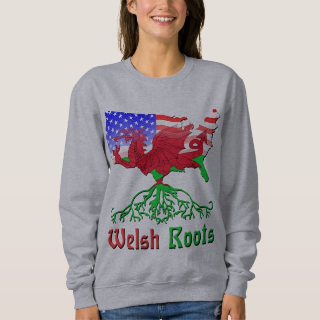 Moletom Welsh American Roots Hoodie (Frente)