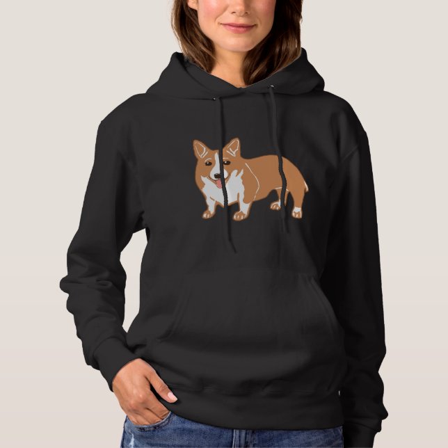 Moletom Welsh Corgi Women's Hoodie (Frente)