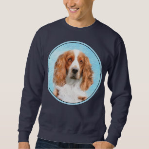 Moletom Welsh Springer Spaniel Painting - Arte Original De