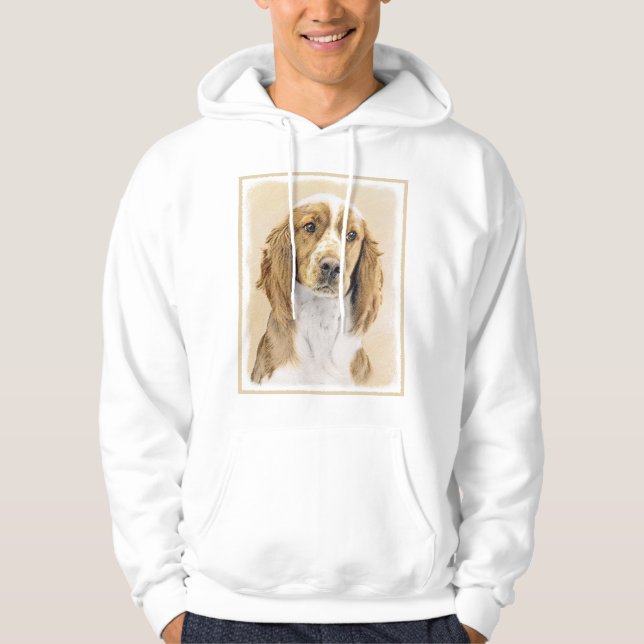 Moletom Welsh Springer Spaniel Painting - Arte Original De (Frente)