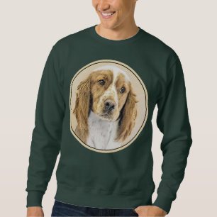 Moletom Welsh Springer Spaniel Painting - Arte Original De