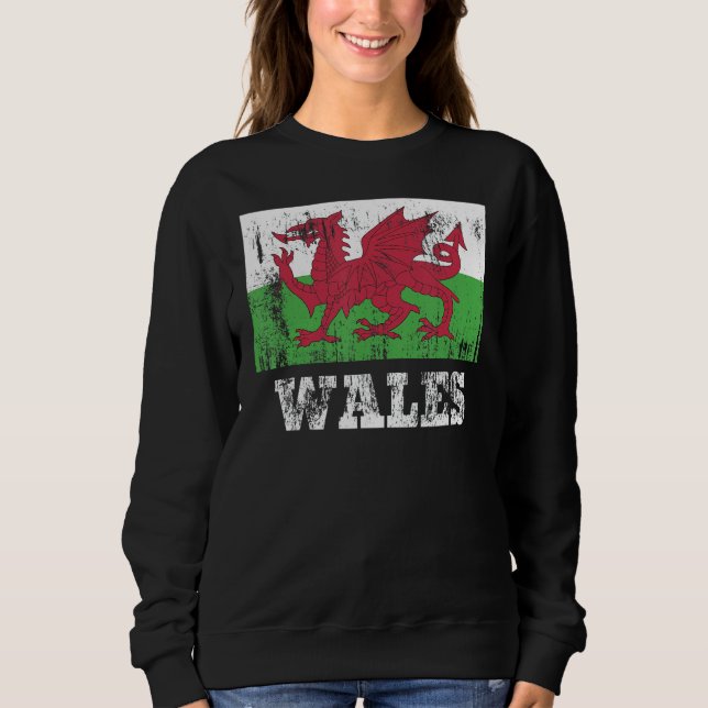 Moletom Welsh Wales Flag Pride Welsh Flag 1 (Frente)