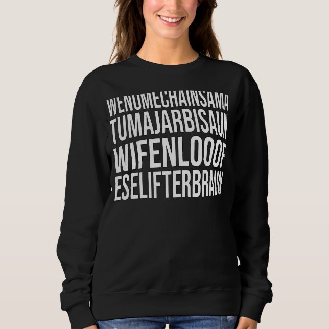 Moletom Wenomechainsama Dank Meme Viral Quote Trendy Summe (Frente)