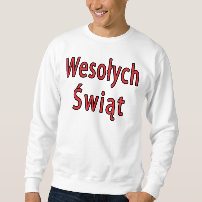 Moletom Wesolych Swiat (Frente)