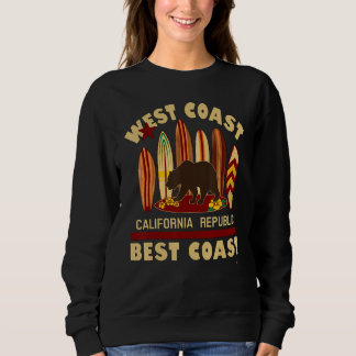 Moletom West Coast Best Coast California Republic Bear Sur
