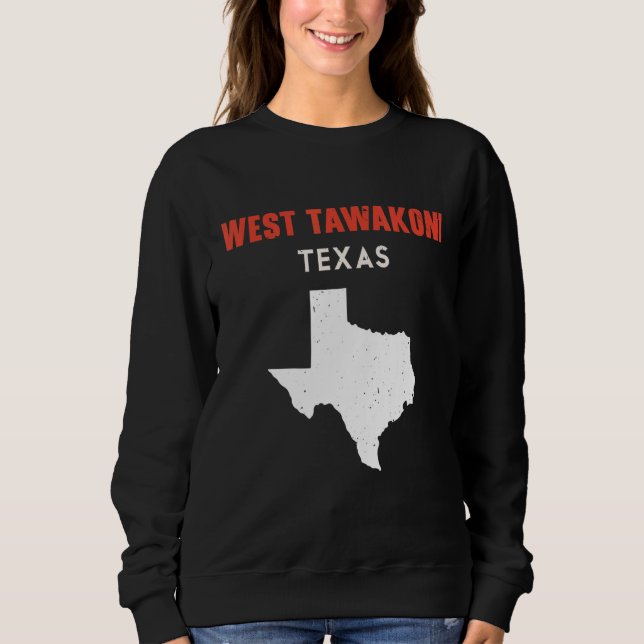Moletom West Tawakoni Texas USA State America Travel Texas (Frente)