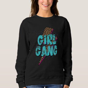 Moletom Western Boho Leopard Turquoise Rodeo Girl Horse Co